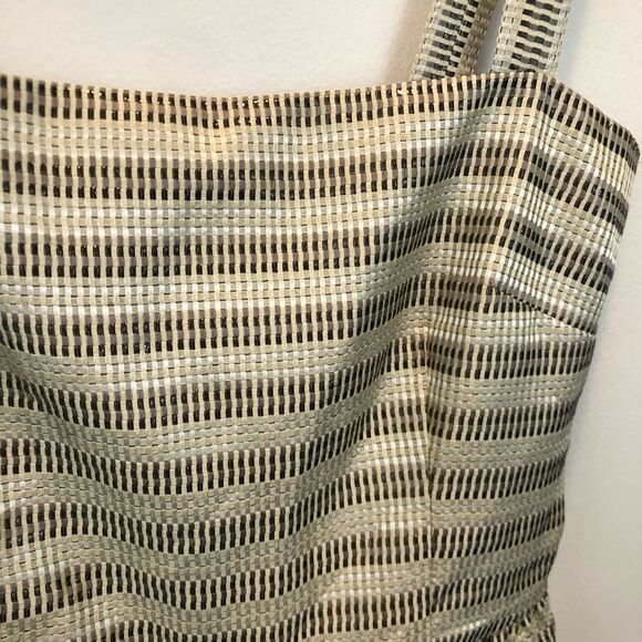Rachel Roy Striped Metallic Mini Dress Size 4 - Picture 4 of 8